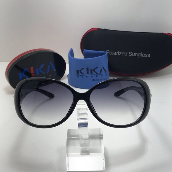 2 for 1 Sale Kika Eyewear Sunglass Black and Brown - Picture 5 of 8